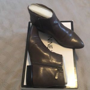 Nine West leather ankle boot